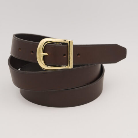 Ceinture Essentielle 30 mm, boucle Laiton Massif No 8