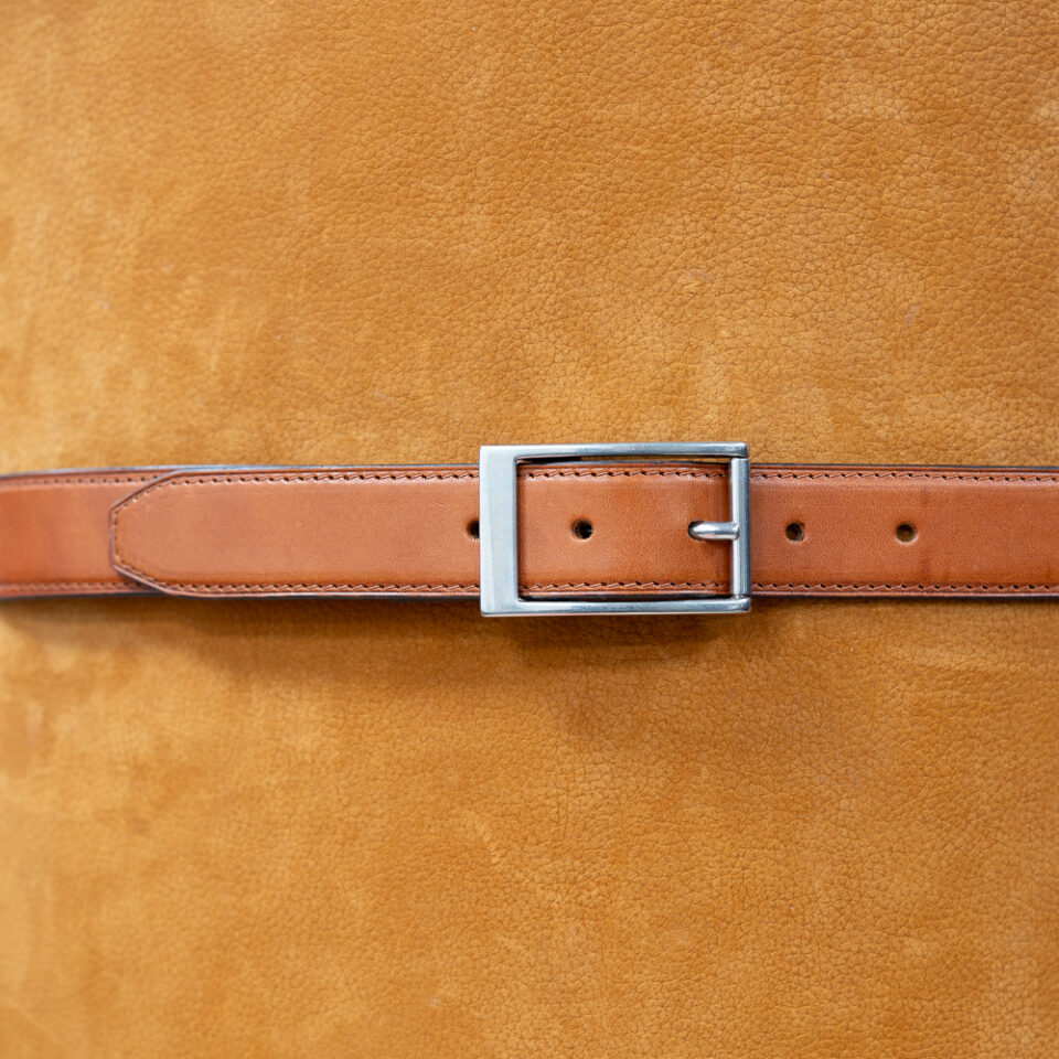 Ceinture 30 mm No 06, boucle laiton Nickelé.