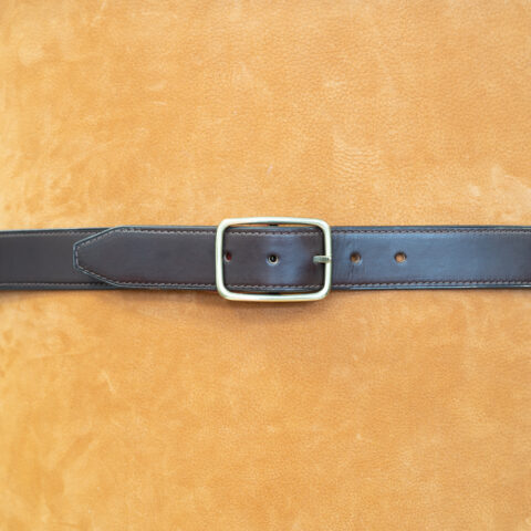 Ceinture 35 mm, No 04, boucle laiton.